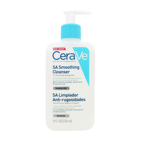 Buy Cerave India | Cerave SA Smoothing Cleanser 236ml India | Styledotty